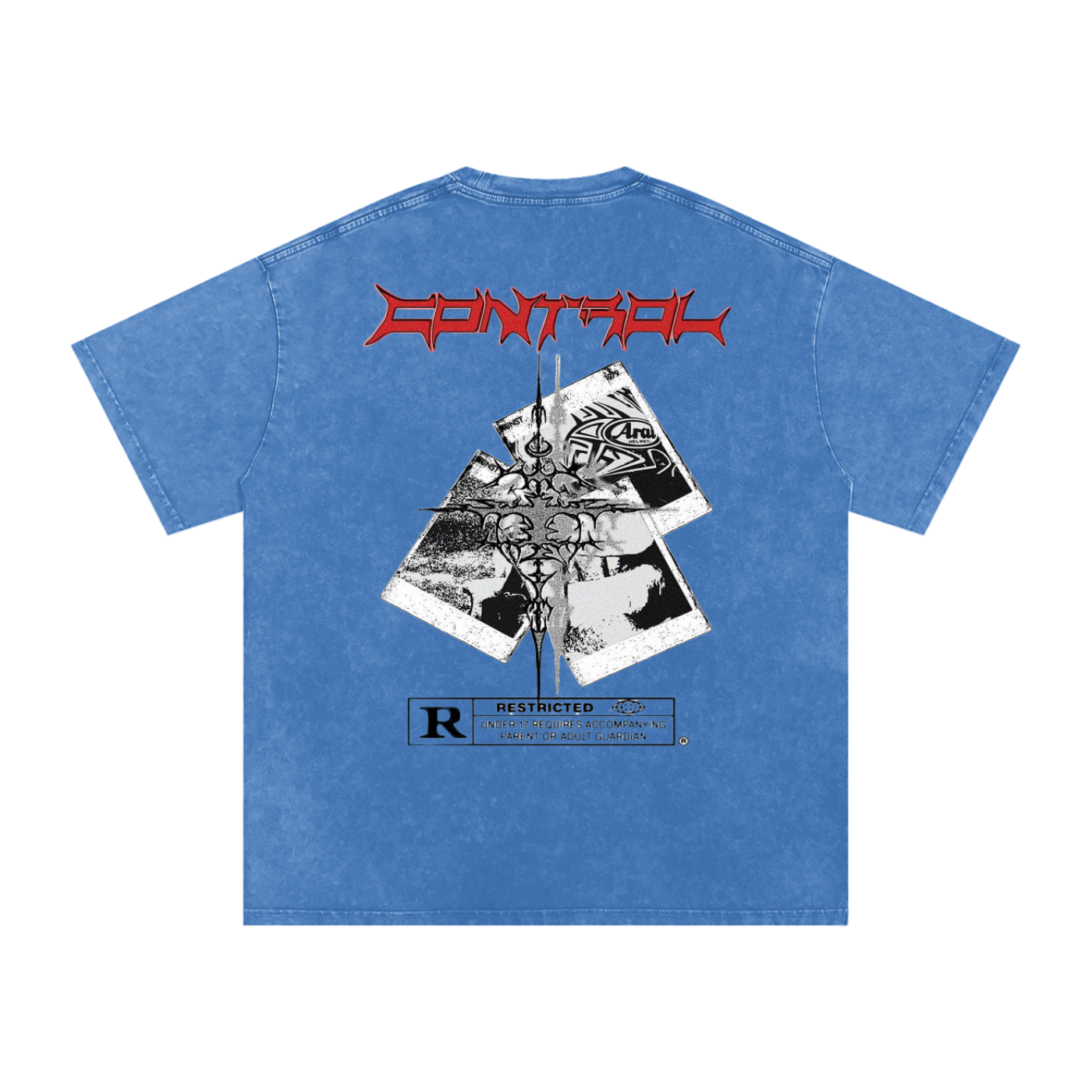 Control R Tee (oversized)