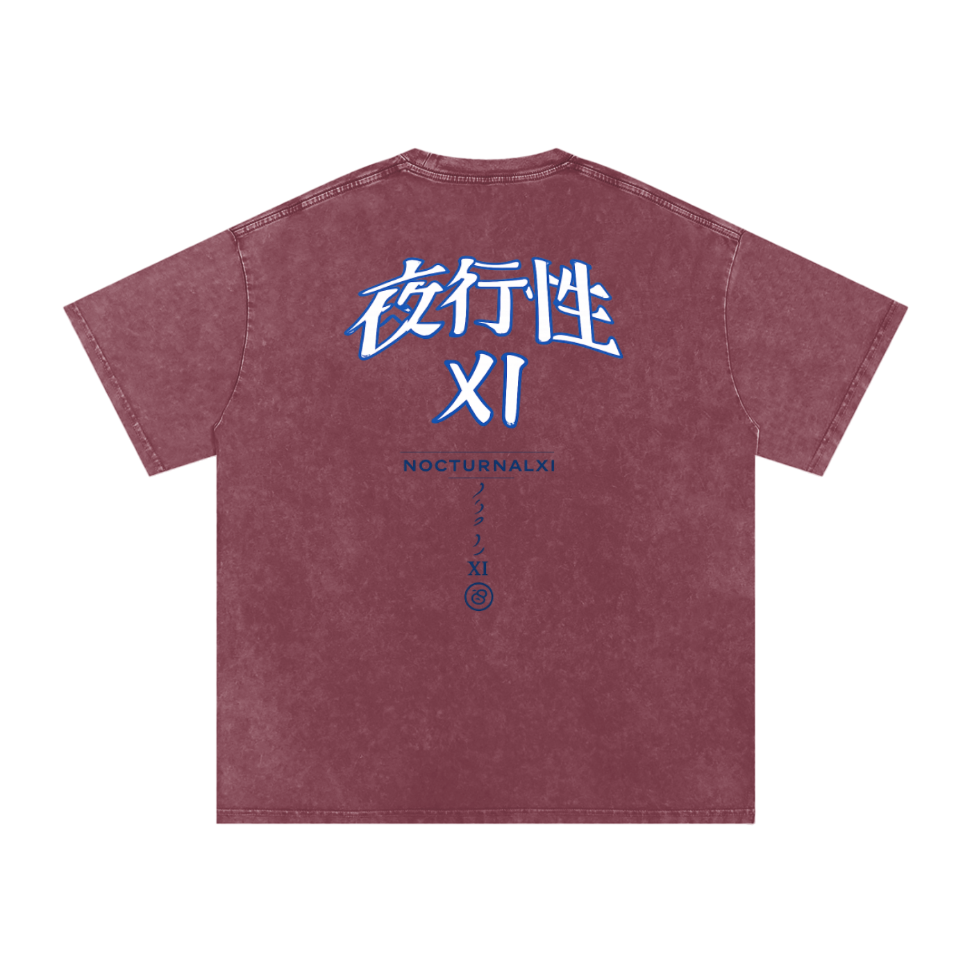 japanese XI Tee Snow Washed oversized